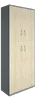 Офисный шкаф для документов высокий закрытый