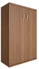 Офисный шкаф средний широкий (2 средние двери ЛДСП)