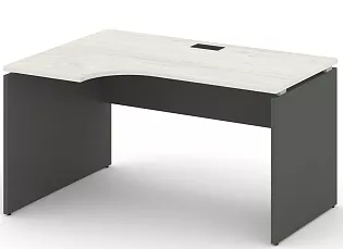 Стол рабочий эргономичный (Левый)