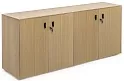 Офисный шкаф низкий широкий