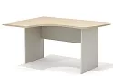 Стол криволинейный, левый (каркас беж)