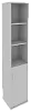 Офисный шкаф узкий полуоткрытый, Л/Пр.