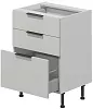 Шкаф кухонный напольный (3 ящика)