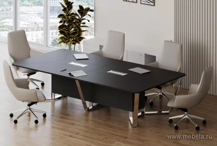 столы Стил Мит Хром