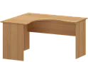 Письменный стол криволинейный, левый