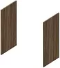 Комплект боковых отделочных панелей для шкафа выс.80см