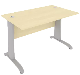 Стол письменный на L-образном металлокаркасе