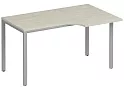 Стол письменный на П-образном металлокаркасе (правый)