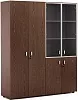 Офисный шкаф комбинированный с гардеробом (4 двери)