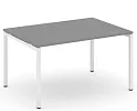 Стол переговорный на П-образных опорах 40х40