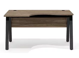 Стол эргономичный на металлокаркасе (левый)