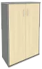 Офисный шкаф средний широкий (2 средние двери ЛДСП)