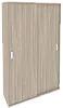 Офисный шкаф-купе комбинированный (полки + гардероб)