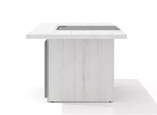 Стол руководителя с декор. траверсом