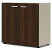 Офисный шкаф низкий с глухими фасадами