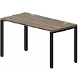 Стол письменный (2 громмета) на П-образном металлокаркасе Strike