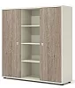 Офисный шкаф-купе с дверьми-купе