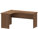 Письменный стол криволинейный, левый