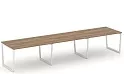 Стол переговорный на T2-образных опорах 40х40