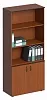 Офисный шкаф  высок. полузакрыт.