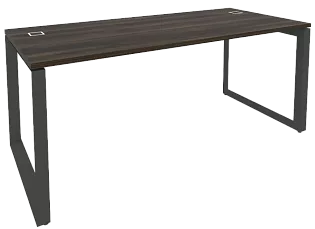 Стол руководителя на О-образном металлокаркасе