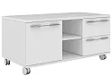 Тумба мобильная 2 ящика и дверь (левая)