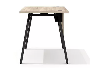 Стол прямой на металлокаркасе