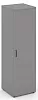 Гардероб узкий глубокий универсальный, задняя стенка ЛДСП