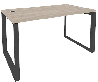 Стол руководителя на О-образном металлокаркасе