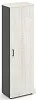 Гардероб узкий неглубокий универсальный, задняя стенка ЛДСП