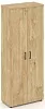 Офисный шкаф высокий широкий (2 высоких фасада, задняя стенка ЛДСП
