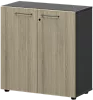 Офисный шкаф низкий закрытый