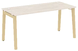 Стол письменный, опоры - массив дерева