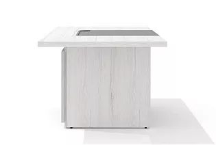 Стол руководителя с декор. траверсом