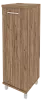 Офисный шкаф средний узкий (правый)