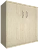Офисный шкаф низкий широкий (2 низкие двери ЛДСП)
