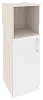 Офисный шкаф средний узкий (лев/прав) 