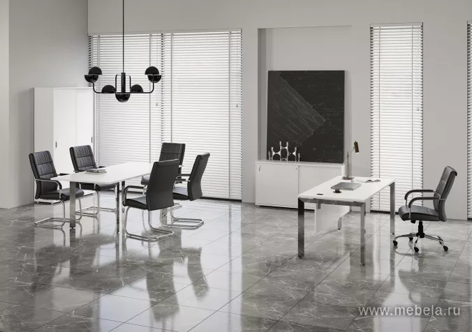 кабинет Оникс Люкс Белый