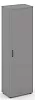 Гардероб узкий неглубокий универсальный, задняя стенка ЛДСП
