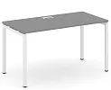 Стол письменный на металлокаркасе на П-образных опорах 40х40