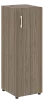 Офисный шкаф узкий закрытый Л/ПР