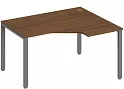 Стол эргономичный Trend на П-образном металлокаркасе, правый