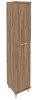 Офисный шкаф высокий узкий (левый)