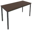 Стол письменный на П-образном металлокаркасе Slim