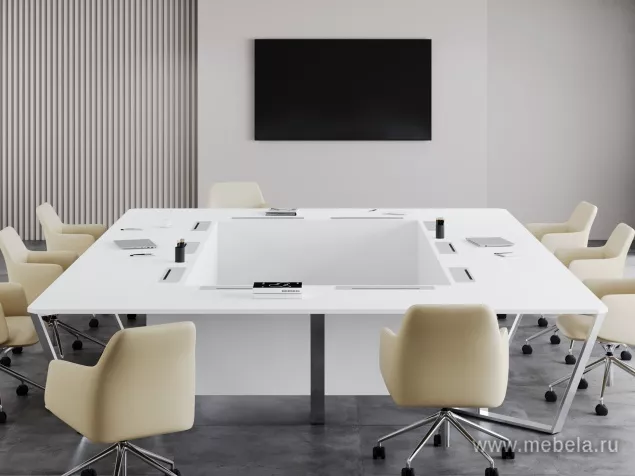 столы Стил Мит Хром