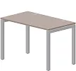 Стол рабочий на металлокаркасе (П-опоры / 2 громмета)