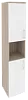 Офисный шкаф высокий узкий лев./прав. (2 низких фасада ЛДСП)