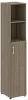 Офисный шкаф узкий полуоткрытый Л/ПР