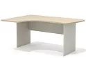 Стол криволинейный, левый (каркас беж)