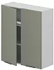 Шкаф кухонный навесной, полка 2 двери